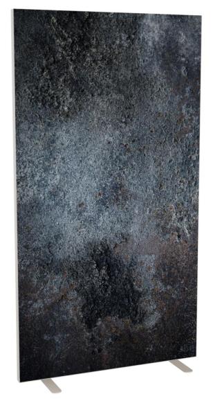 Stellwand NAPLES 940 | Dunkelgrau marmoriert