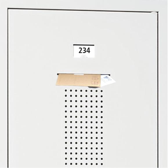 Garderoben-Stahlspind mit Sockel Himmelblau RAL 5015 | 3