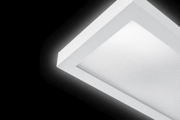 LED Stehleuchte, direkte / indirekte Beleuchtung Weiß